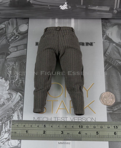 Hot Toys Marvel Tony Stark Trousers Pants Mech Test MMS582 Deluxe Workshop 1/6 Scale