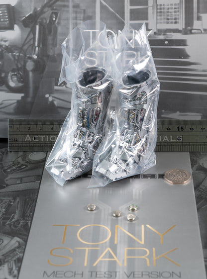 Hot Toys Iron Man Mech Test Boots LED MMS582 1/6 Scale Deluxe Figure Loose Parts