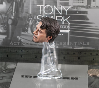 Hot Toys Head Sculpt Tony Stark Mech Test Work Shop MMS582 1/6 Scale Loose Parts