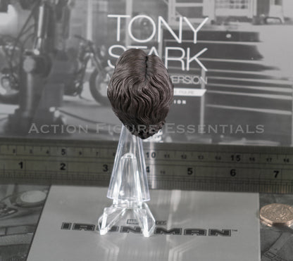 Hot Toys Head Sculpt Tony Stark Mech Test Work Shop MMS582 1/6 Scale Loose Parts