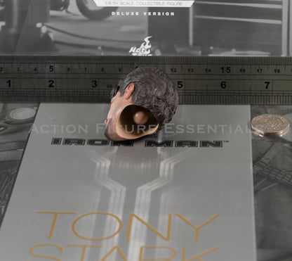 Hot Toys Head Sculpt Tony Stark Mech Test Work Shop MMS582 1/6 Scale Loose Parts