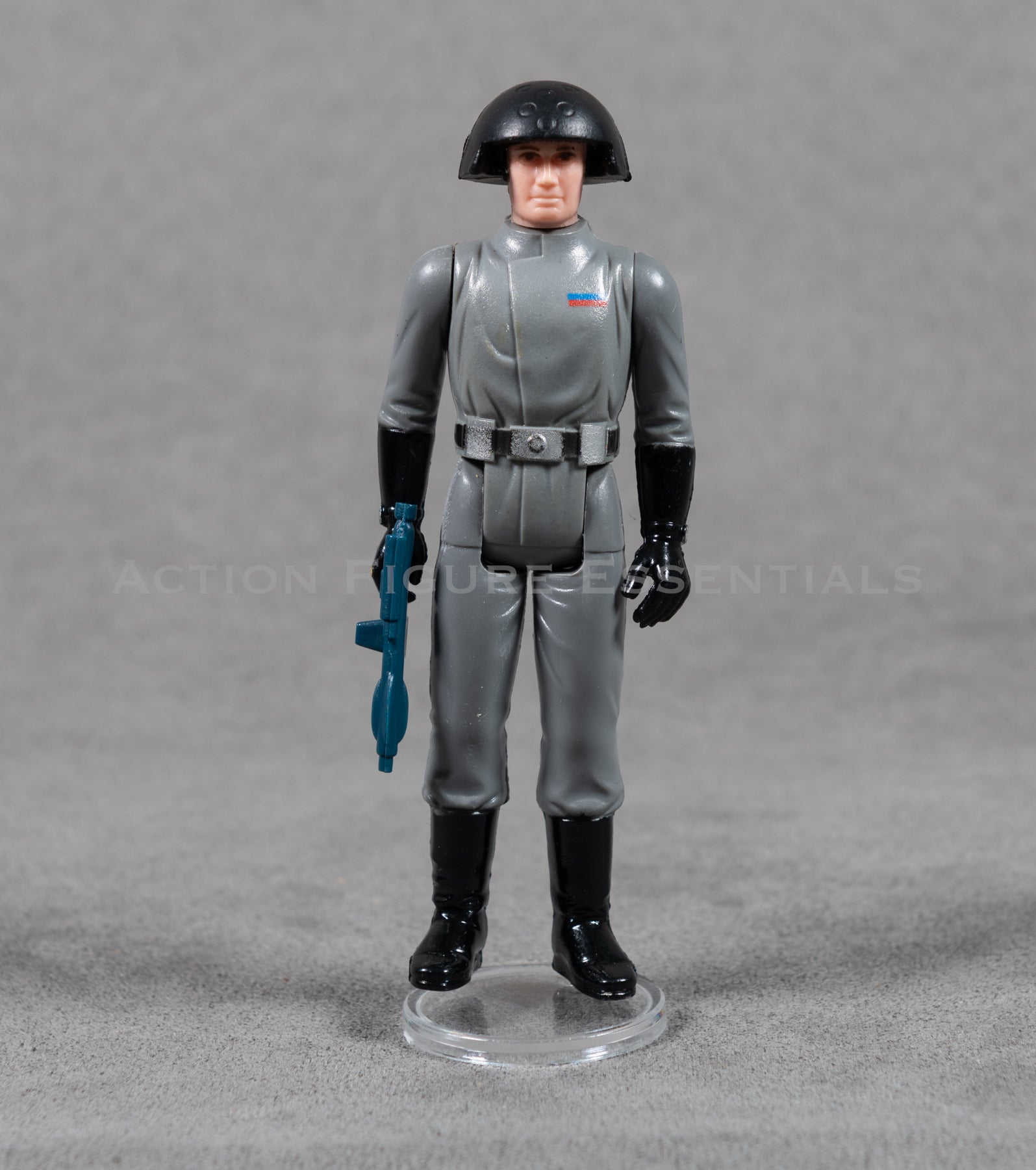 Vintage Star Wars - Death Star Commander - Complete Figure&nbsp;  Original Chewbacca complete with original accessories  Figure is in good - very good condition for age  Stamp Details: Hong Kong 1977  Photos are of the actual item.&nbsp;