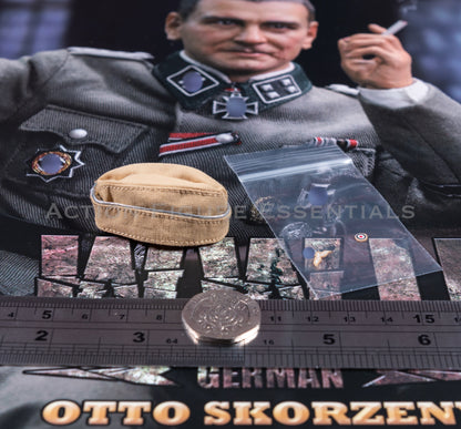 DID WWII German Luftwaffe Tropical Side Cap 1/6 Otto Skorzeny