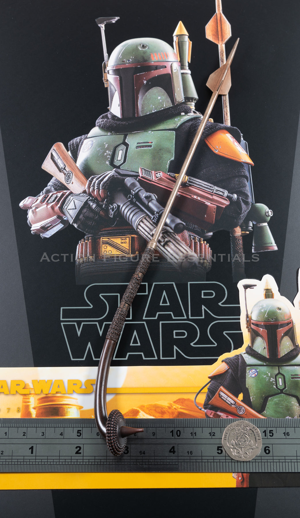 Hot Toys Star Wars Boba Fett Gaffi Stick 1/6 Figure Parts TMS078 BOBF Tusken Raider