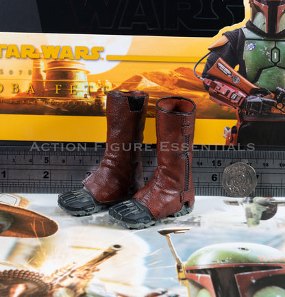 Hot Toys Star Wars Boba Fett Tall Boots 1/6 Figure Parts TMS078 BOBF