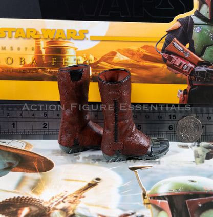 Hot Toys Star Wars Boba Fett Tall Boots 1/6 Figure Parts TMS078 BOBF