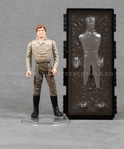 Vintage Star Wars - Han Solo (In Carbonite Chamber) - POTF - The Last 17 - Complete Figure