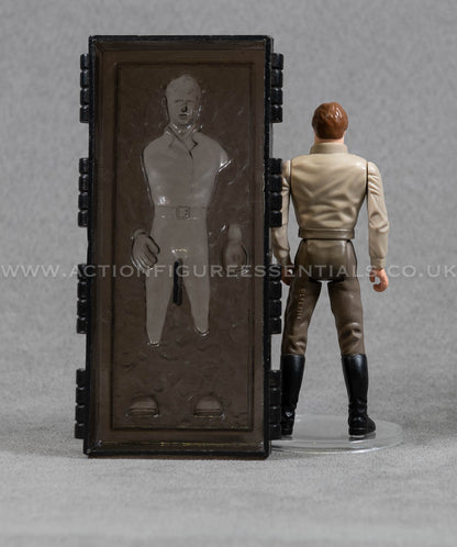 Vintage Star Wars - Han Solo (In Carbonite Chamber) - POTF - The Last 17 - Complete Figure