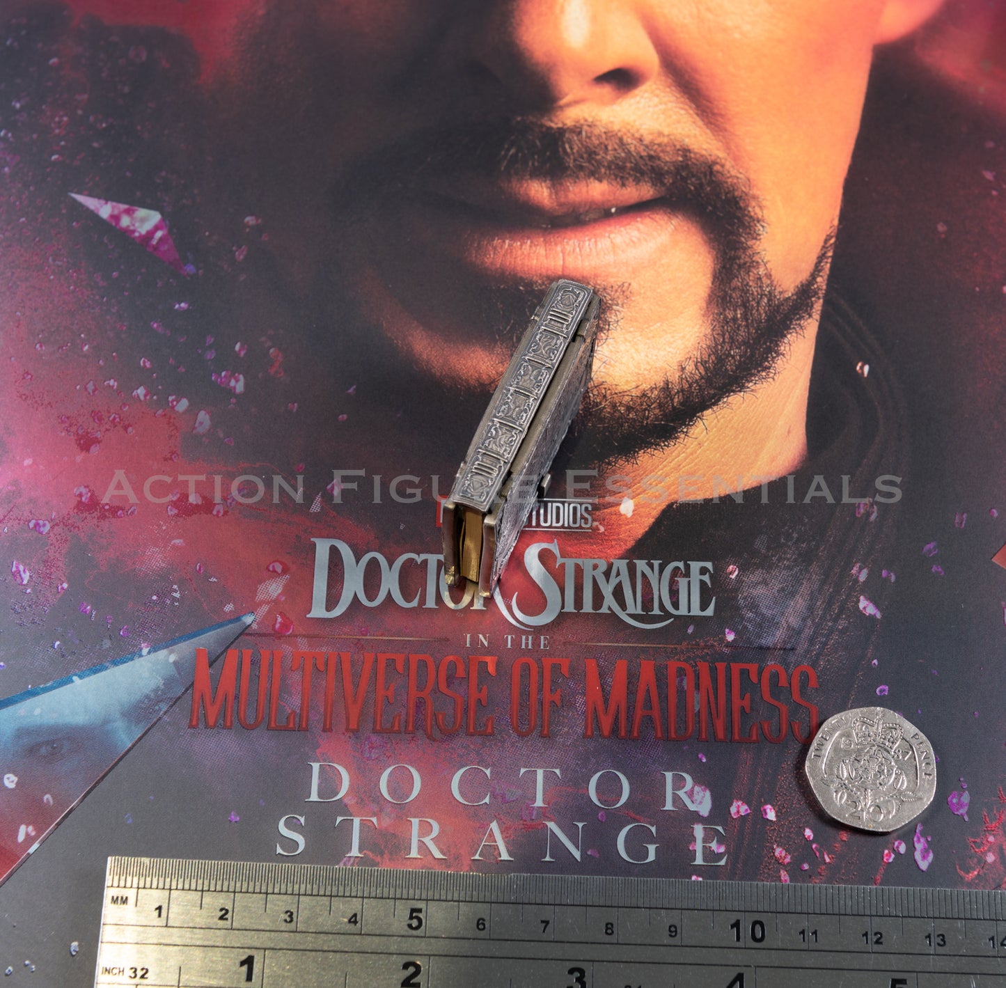 Hot Toys Dr Strange Book of Vishanti 1/6 MMS645 Multiverse of Madness Part