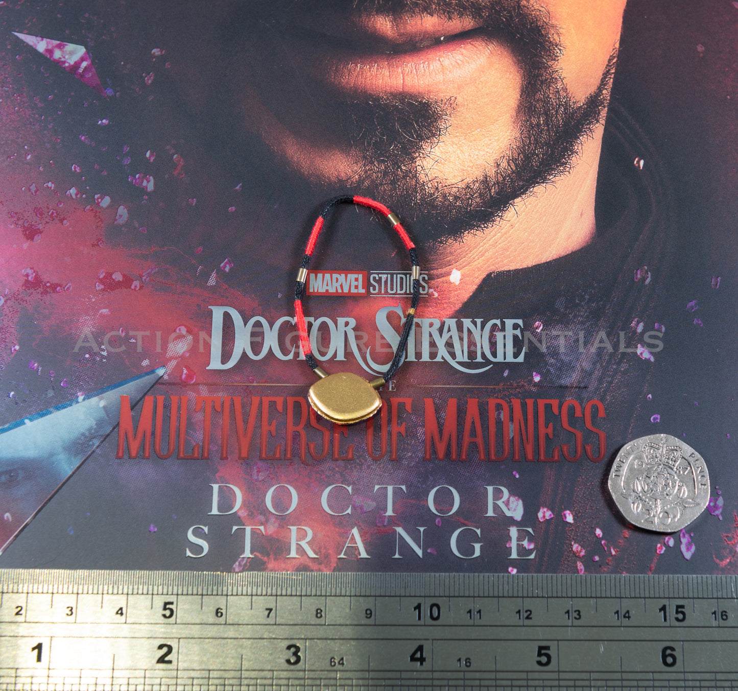 Hot Toys Dr Strange Eye of Agamotto Amulet 1/6 MMS645 Multiverse of Madness