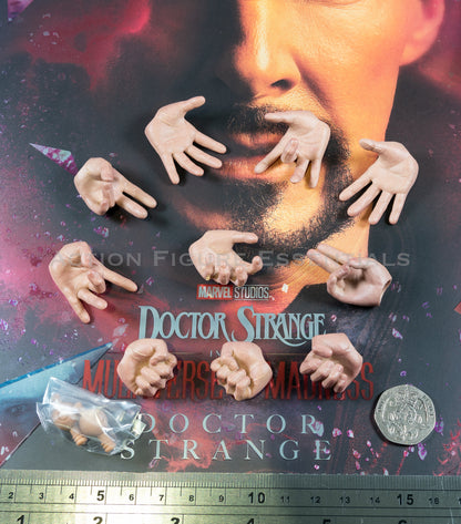 Hot Toys Dr Strange Hands Wrist Peg Set 1/6 MMS645 Multiverse of Madness