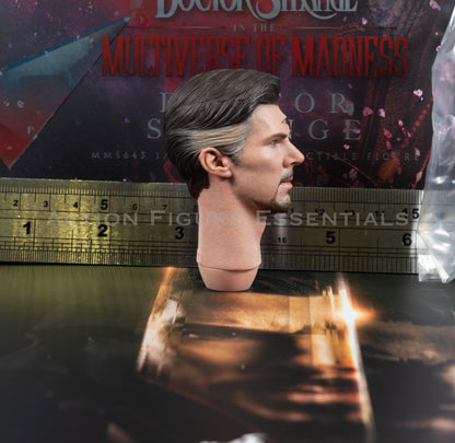 Hot Toys Dr Strange Head Sculpt Third Eye 1/6 MMS645 Multiverse of Madness