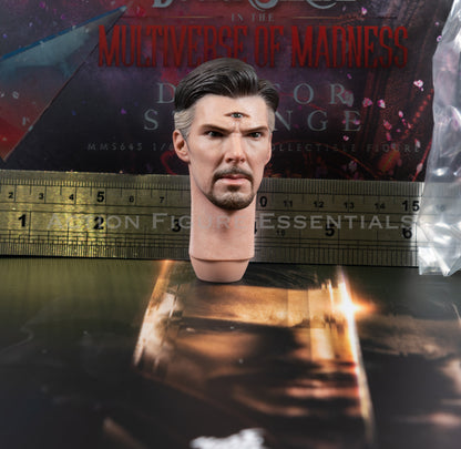 Hot Toys Dr Strange Head Sculpt Third Eye 1/6 MMS645 Multiverse of Madness