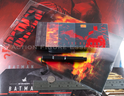 Hot Toys The Batman Display Stand Lenticular Backdrop 1/6 Exclusive MMS641