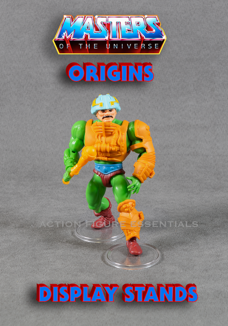 Masters of The Universe - ORIGINS - Action Figure Stands - MOTU - Pro Deluxe - (Set of 10 Stands)