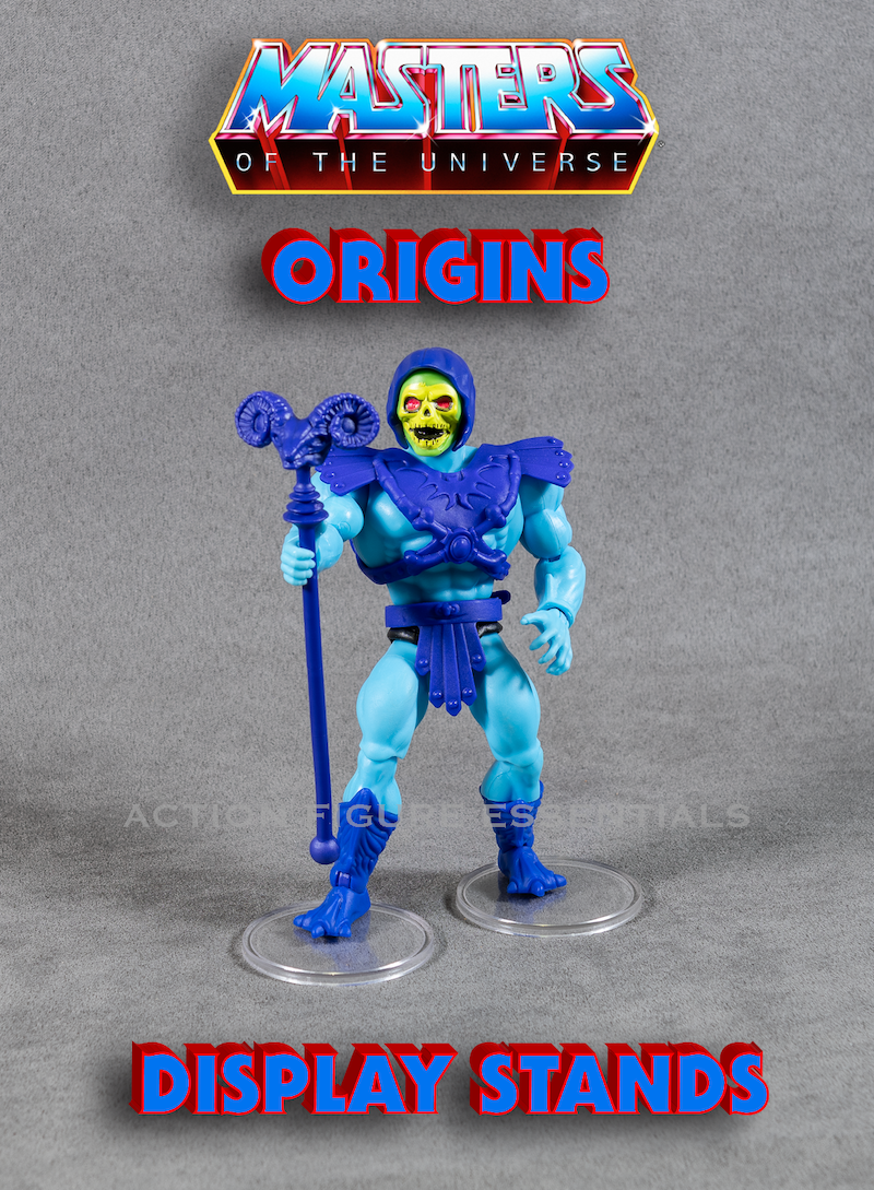 Masters of The Universe - ORIGINS - Action Figure Stands - MOTU - Pro Deluxe - (Set of x1 Stands)