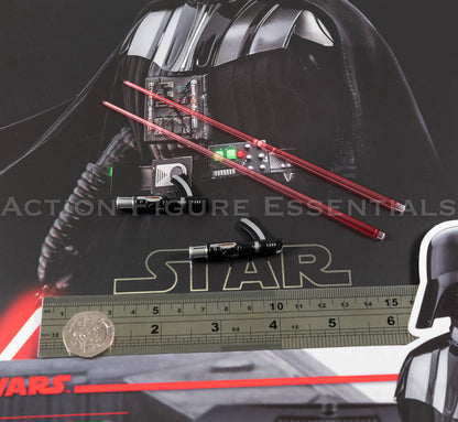 Hot Toys Star Wars Darth Vader Reva Sister Lightsaber Hilts & Blades DX28 1/6 Figure Parts