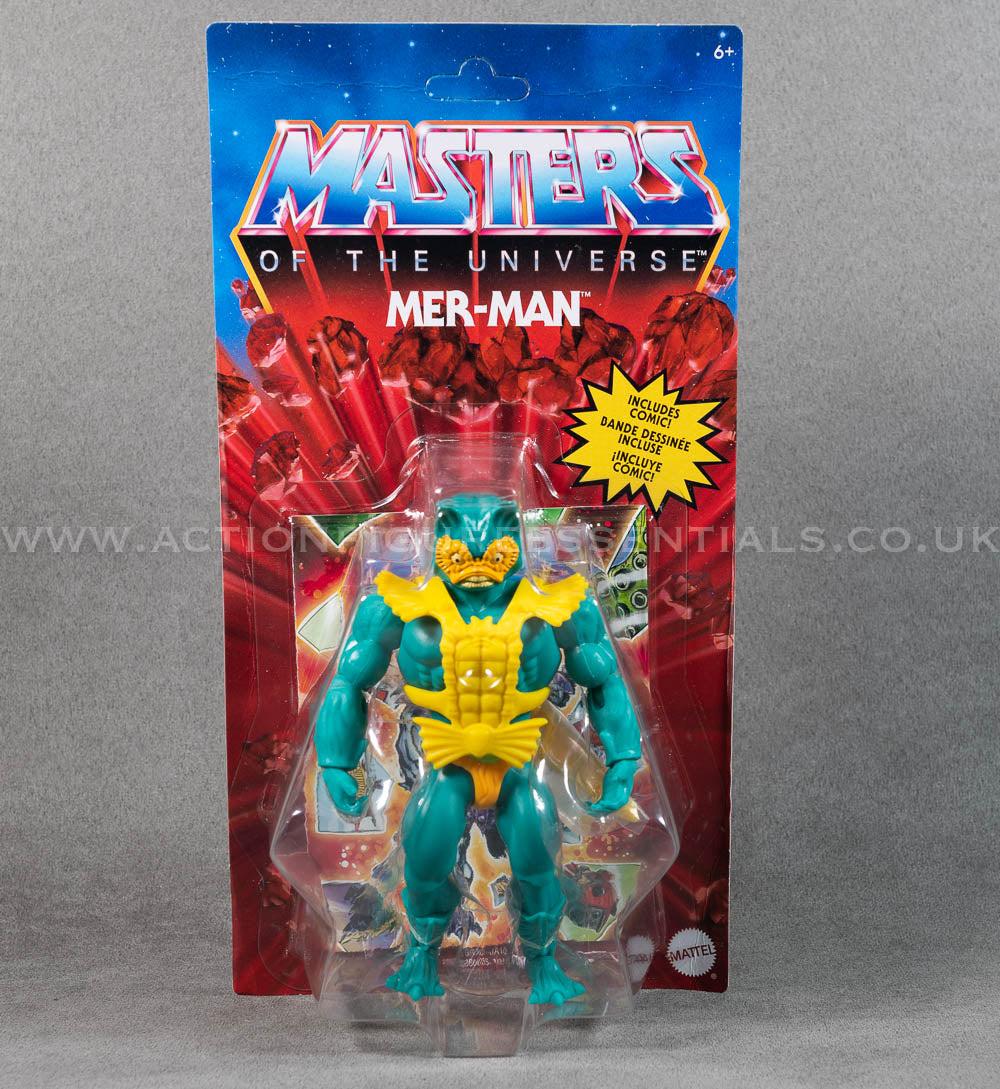 Masters Of The Universe Origins - Mer-Man - Action Figure - Mattel - M ...