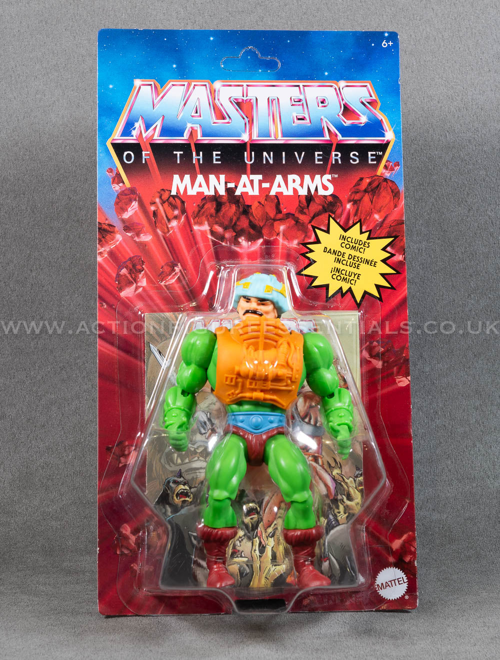 Masters Of The Universe Origins - Man-At-Arms - Action Figure - Mattel - MOTU