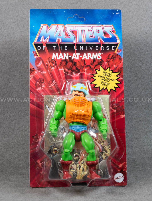 Masters Of The Universe Origins - Man-At-Arms - Action Figure - Mattel - MOTU