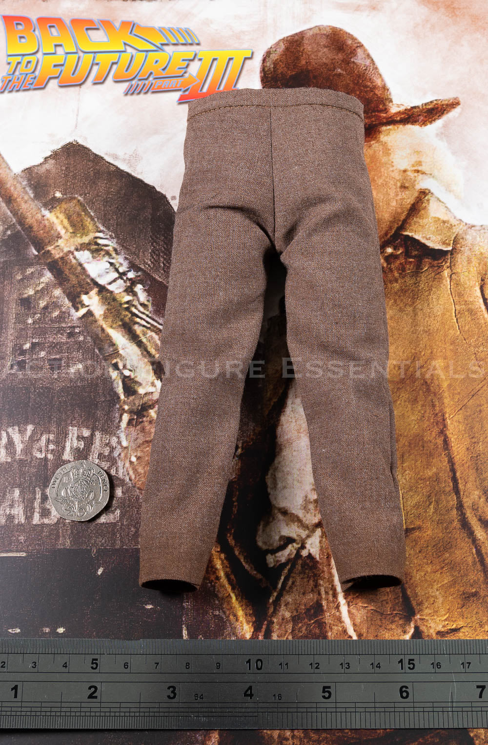 Hot Toys Doc Brown Pants Trousers BTTF3 MMS617 1/6 Scale