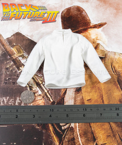 Hot Toys Doc Brown Under Shirt Cowboy Western BTTF3 MMS617  1/6 Scale