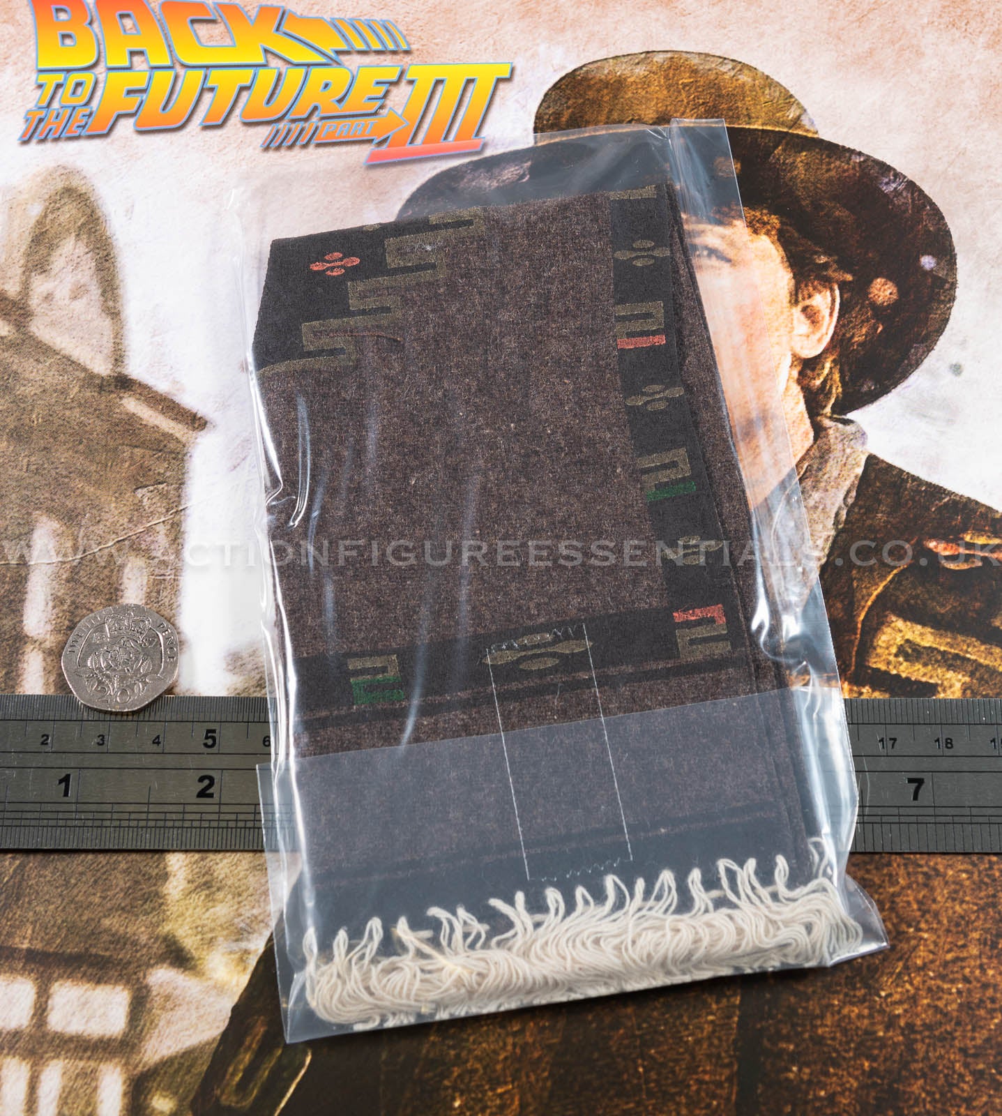 Hot Toys Marty McFly Poncho (Clint Eastwood) BTTF3 MMS616 1/6 Scale Western Cowboy Parts