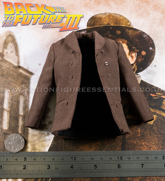 Hot Toys Marty McFly Jacket Blazer BTTF3 MMS616 1/6 Scale Western Cowboy Parts