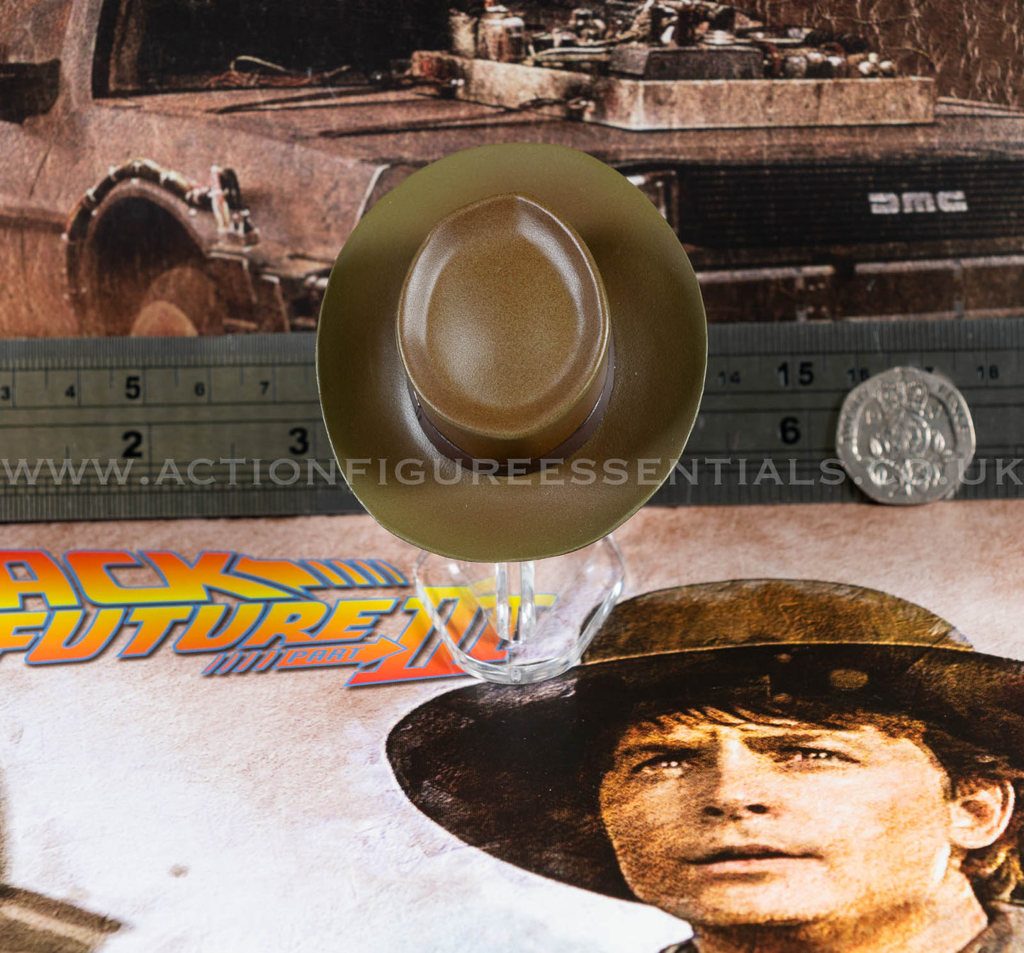 Hot Toys Marty McFly Head Sculpt BTTF3 MMS616 1/6 Scale Western Cowboy Parts