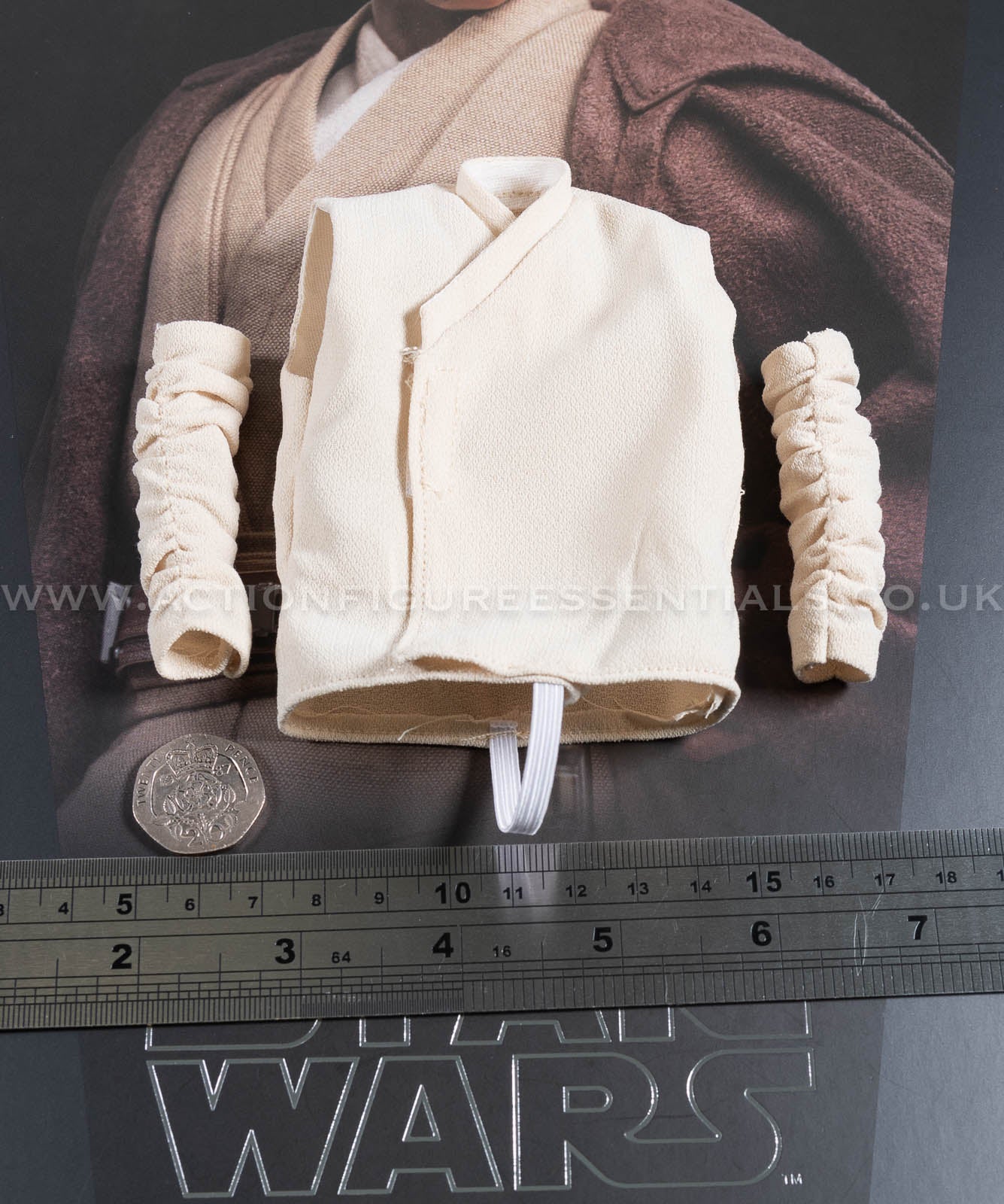 Hot Toys Mace Windu Jedi Under Tunic Robe Clone Wars Star Wars MMS681 1/6 Part Jedi