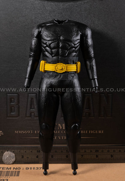 1989 Batman Hot Toys Body Bat-suit with Utility Belt MMS693 1/6 Scale Parts