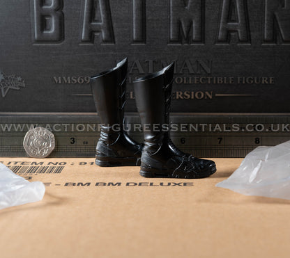 1989 Batman Hot Toys Boots MMS693 1/6 Scale Parts