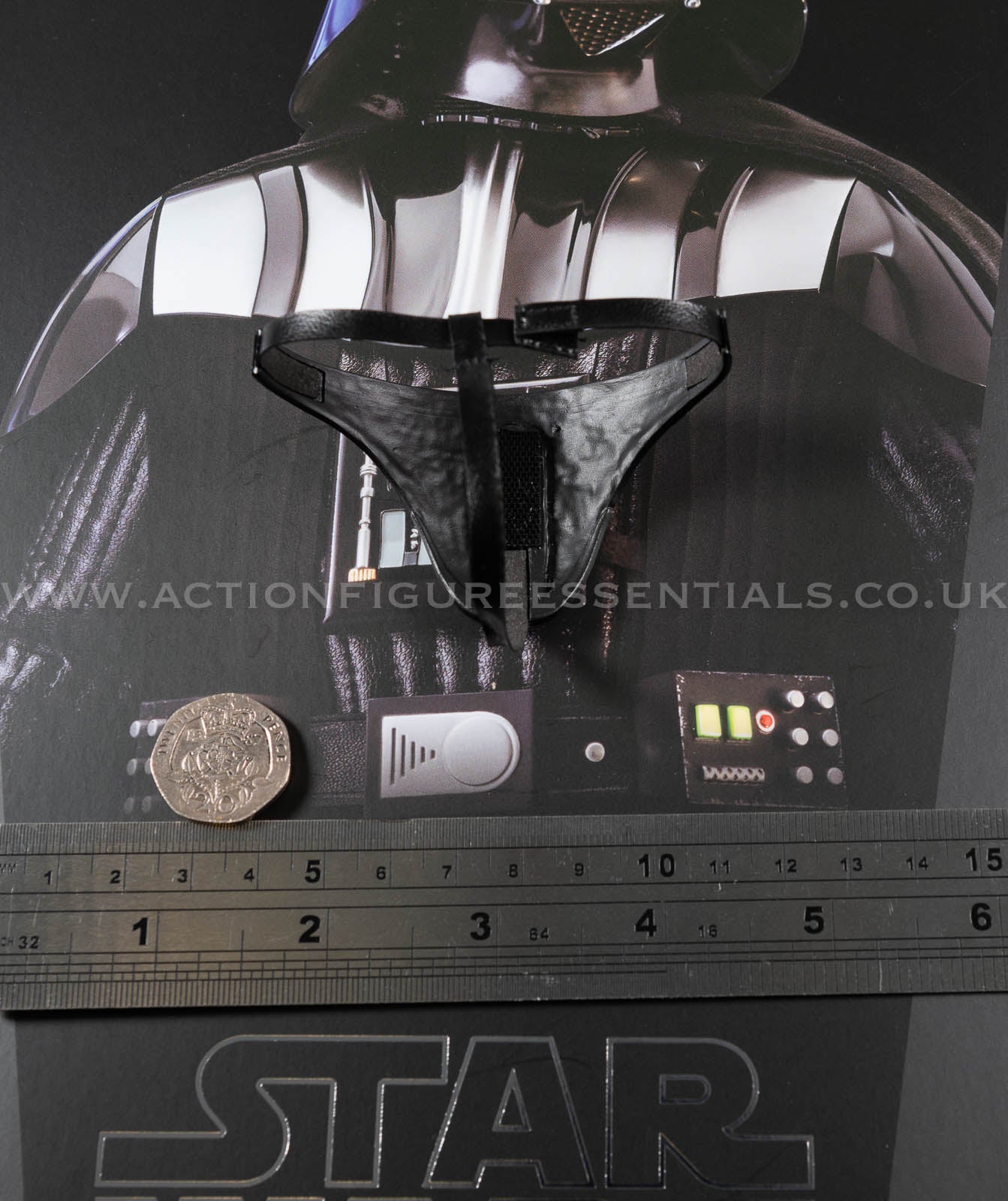 Hot Toys Star Wars Darth Vader Cod Piece Crotch Guard 1/6 Scale Parts MMS700 Return of The Jedi