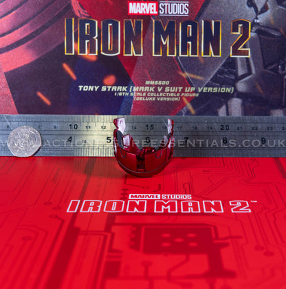 Hot Toys Iron Man 2 Partial Transforming Helmet Suit Up Set Deluxe Version MMS600 1/6 Scale Parts Marvel