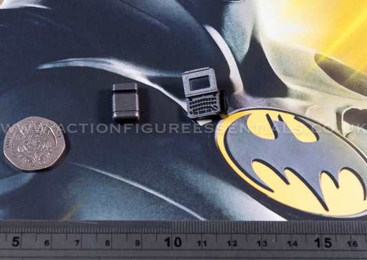 Hot Toys - Batman - Batcomputer Utility Belt Accessory - Michael Keaton - Modern Suit - MMS712 - 1:6 Loose Parts