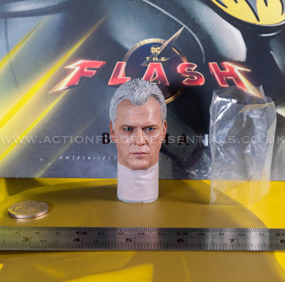 Hot Toys - Batman - Head Sculpt Unmasked - Michael Keaton - Modern Suit - MMS712 - 1:6 Loose Parts