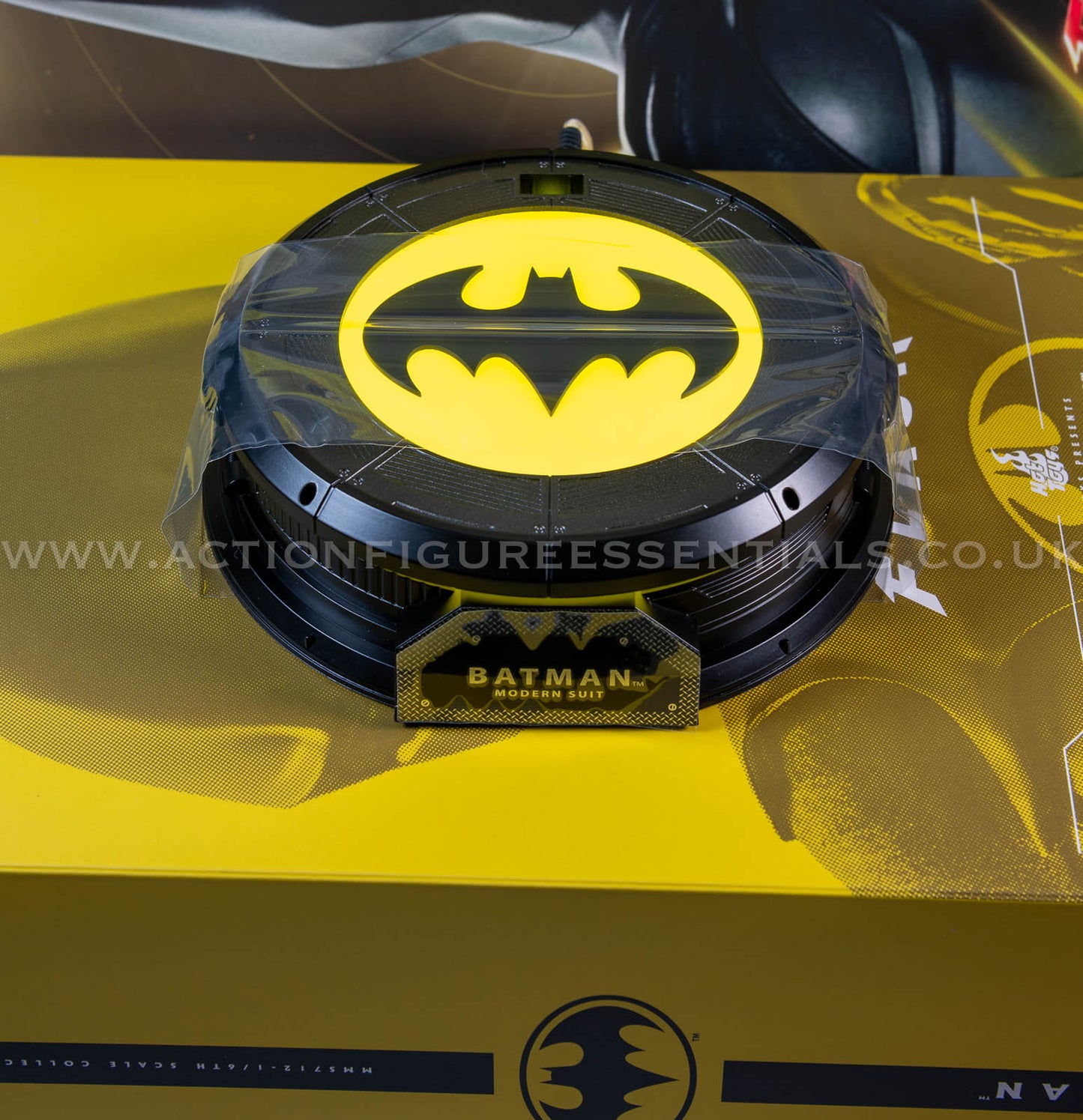 Hot Toys - Batman - USBC LED Display Stand Base - Michael Keaton - Modern Suit - MMS712 - 1:6 Loose Parts