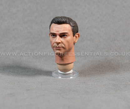 James Bond Head Sculpt Custom Sean Connery 007 1/6 Hot Toys Scale