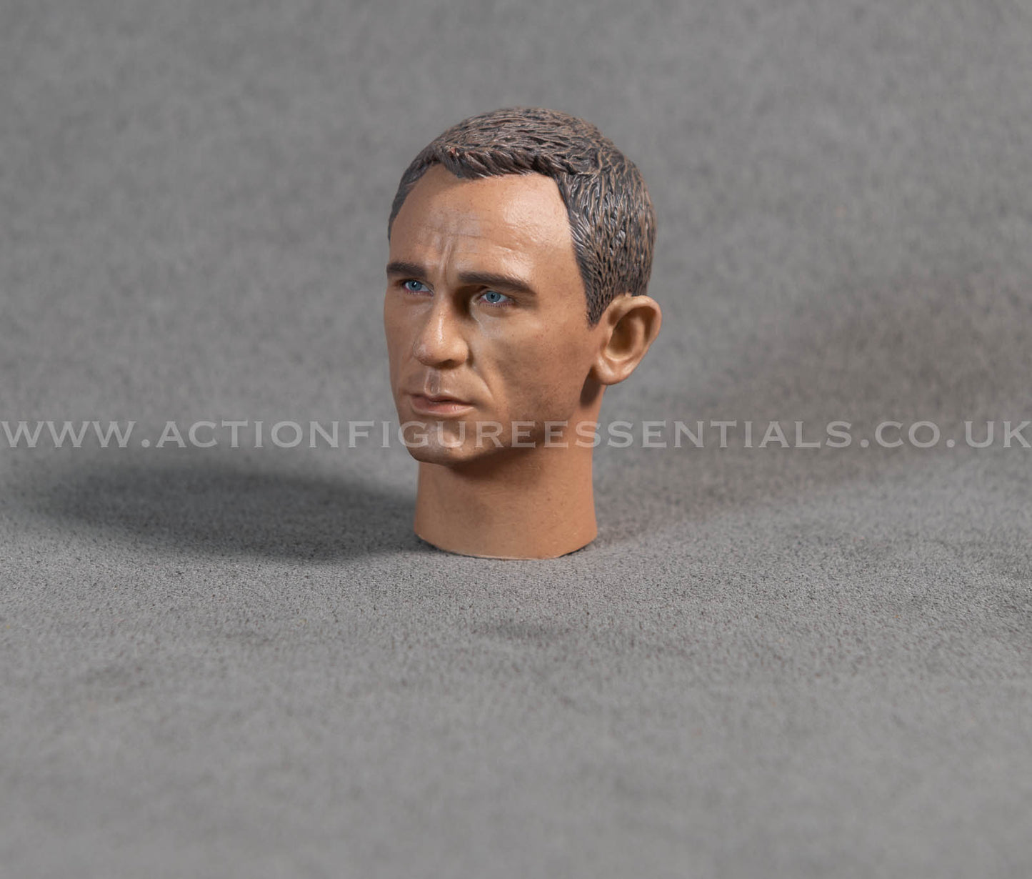 James Bond Head Sculpt Custom Daniel Craig 007 1/6 Hot Toys Scale