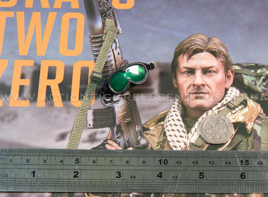 Bravo Two Zero SAS - Sun Wind Dust Goggles - 1/6 - Sean Bean British Army Special Air Service Gulf War 1991 - DAMTOYS - DAM 78098 - Loose Parts