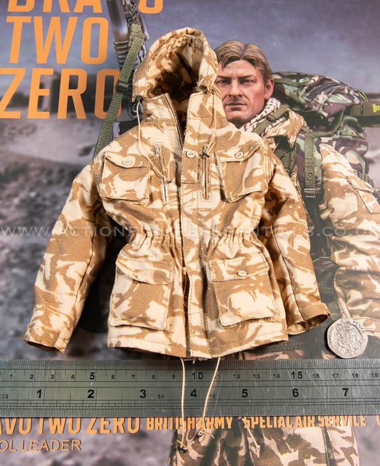 Bravo Two Zero SAS Desert DPM Camo Windproof Smock 1/6 - British Army  Gulf War - DAMTOYS - DAM 78098 - Loose Parts