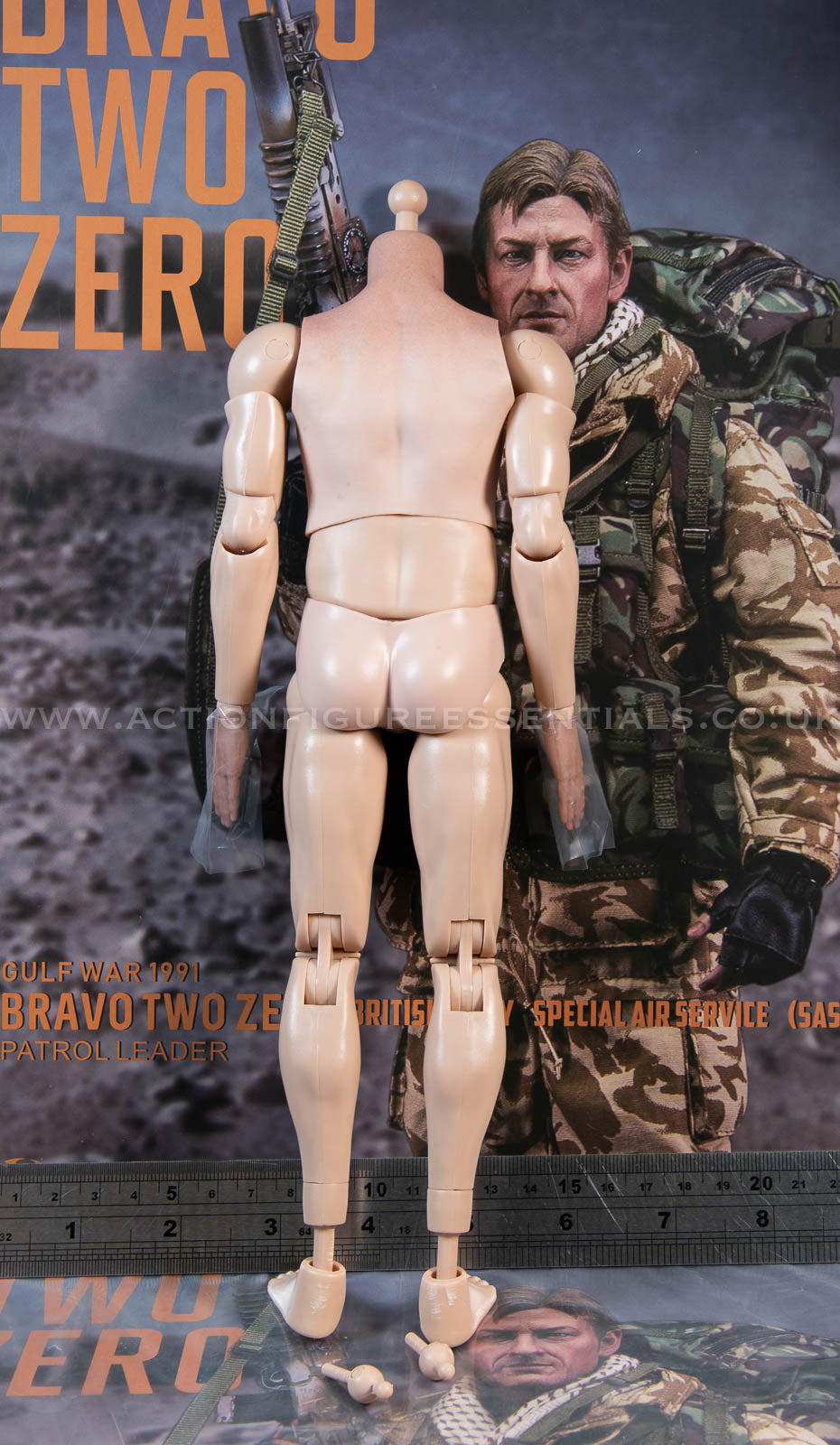 Bravo Two Zero SAS - Body Set - 1/6 Parts - Sean Bean British Army Special Air Service Gulf War 1991 - DAMTOYS - DAM 78098 - Loose Parts