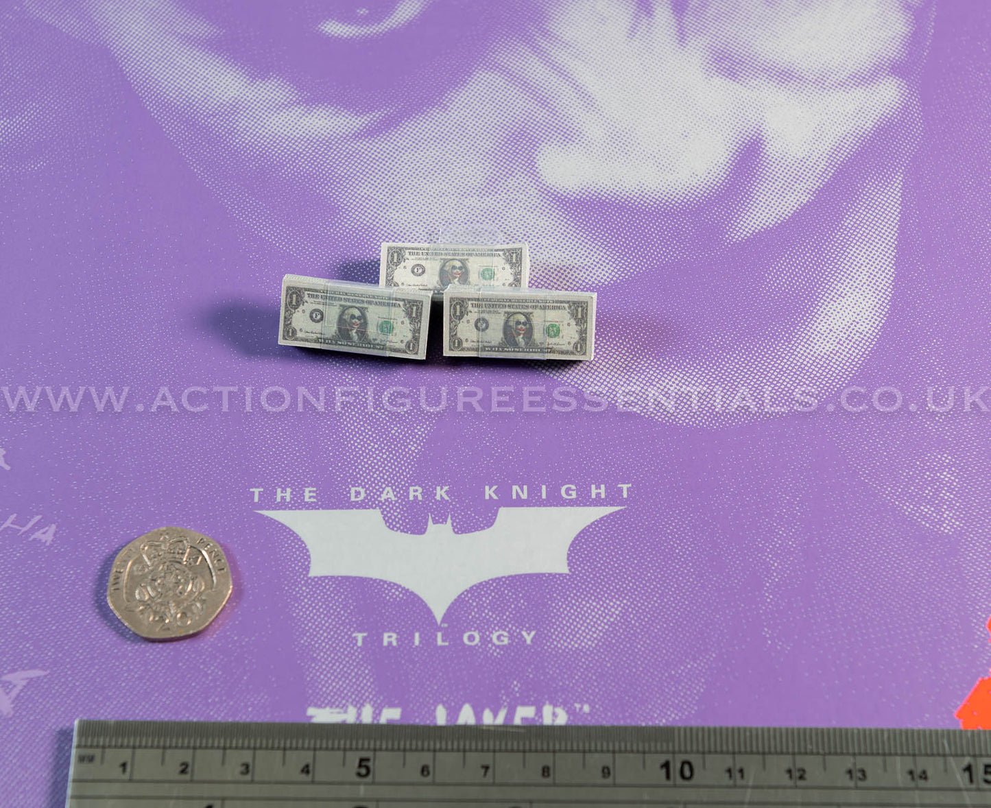 Hot Toys - The Joker - Money Stacks Bundles - Heath Ledger - Dark Knight Trilogy - DX32 1:6 Loose Parts