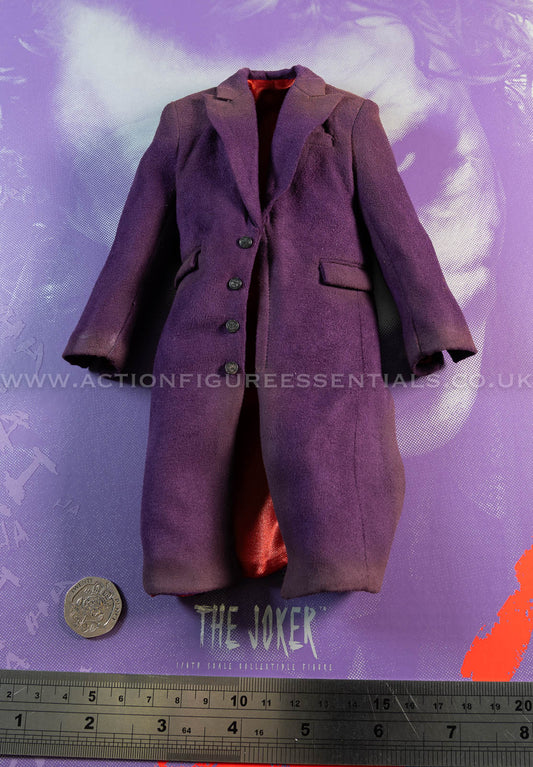 Hot Toys - The Joker - Purple Long Coat - Heath Ledger - Dark Knight Trilogy - DX32 - 1:6 Loose Parts