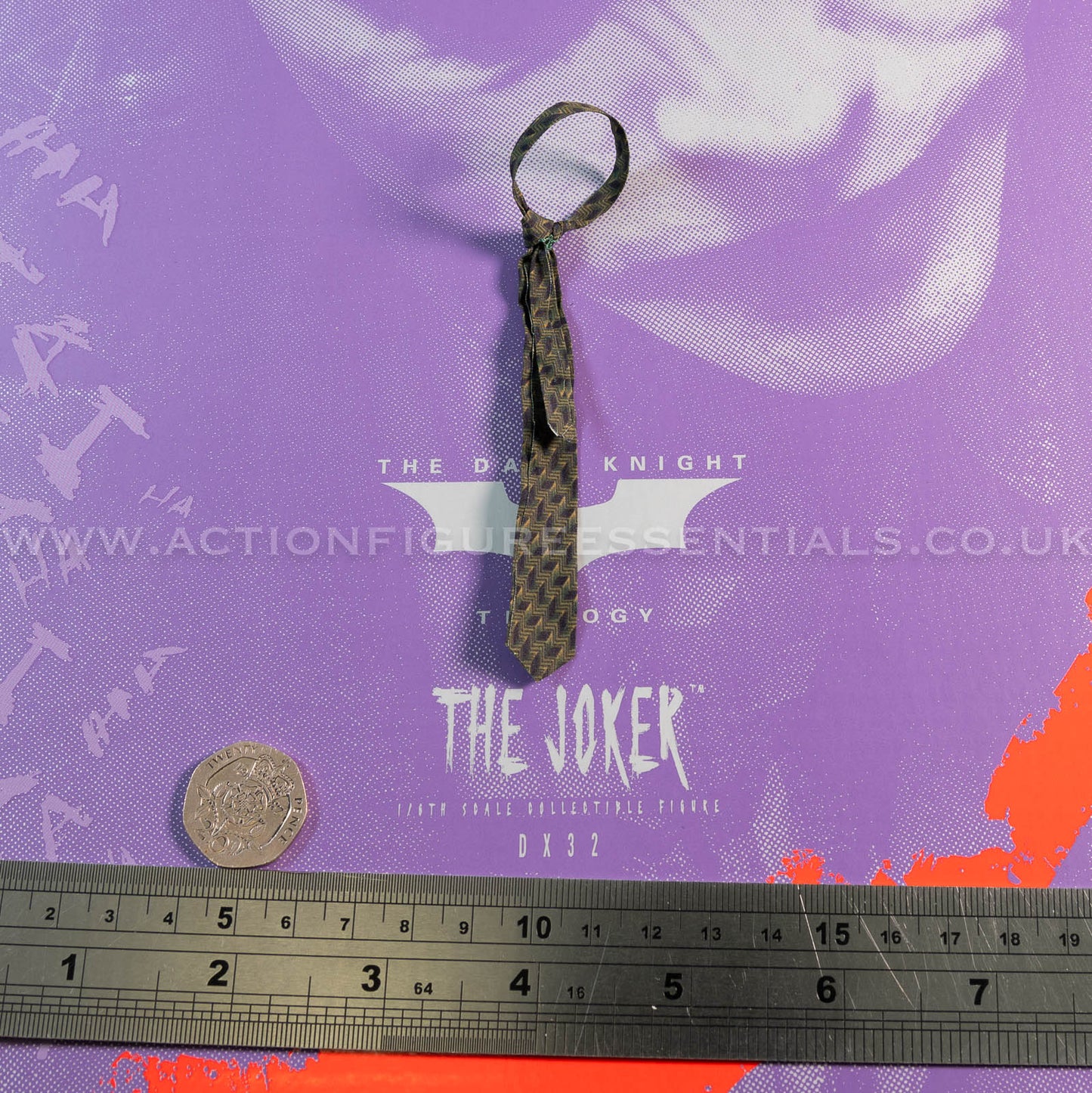 Hot Toys - The Joker - Shirt Tie Set - Heath Ledger - Dark Knight Trilogy - DX32 - 1:6 Loose Parts