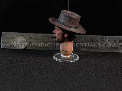 Redman Toys - The Good - Head Sculpt w Cigar - Cowboy Western 1:6 Loose Parts
