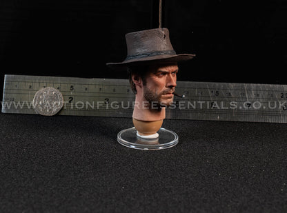 Redman Toys - The Good - Head Sculpt w Cigar - Cowboy Western 1:6 Loose Parts
