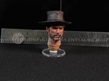Redman Toys - The Good - Head Sculpt w Cigar - Cowboy Western 1:6 Loose Parts