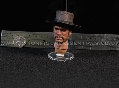 Redman Toys - The Good - Head Sculpt w Cigar - Cowboy Western 1:6 Loose Parts