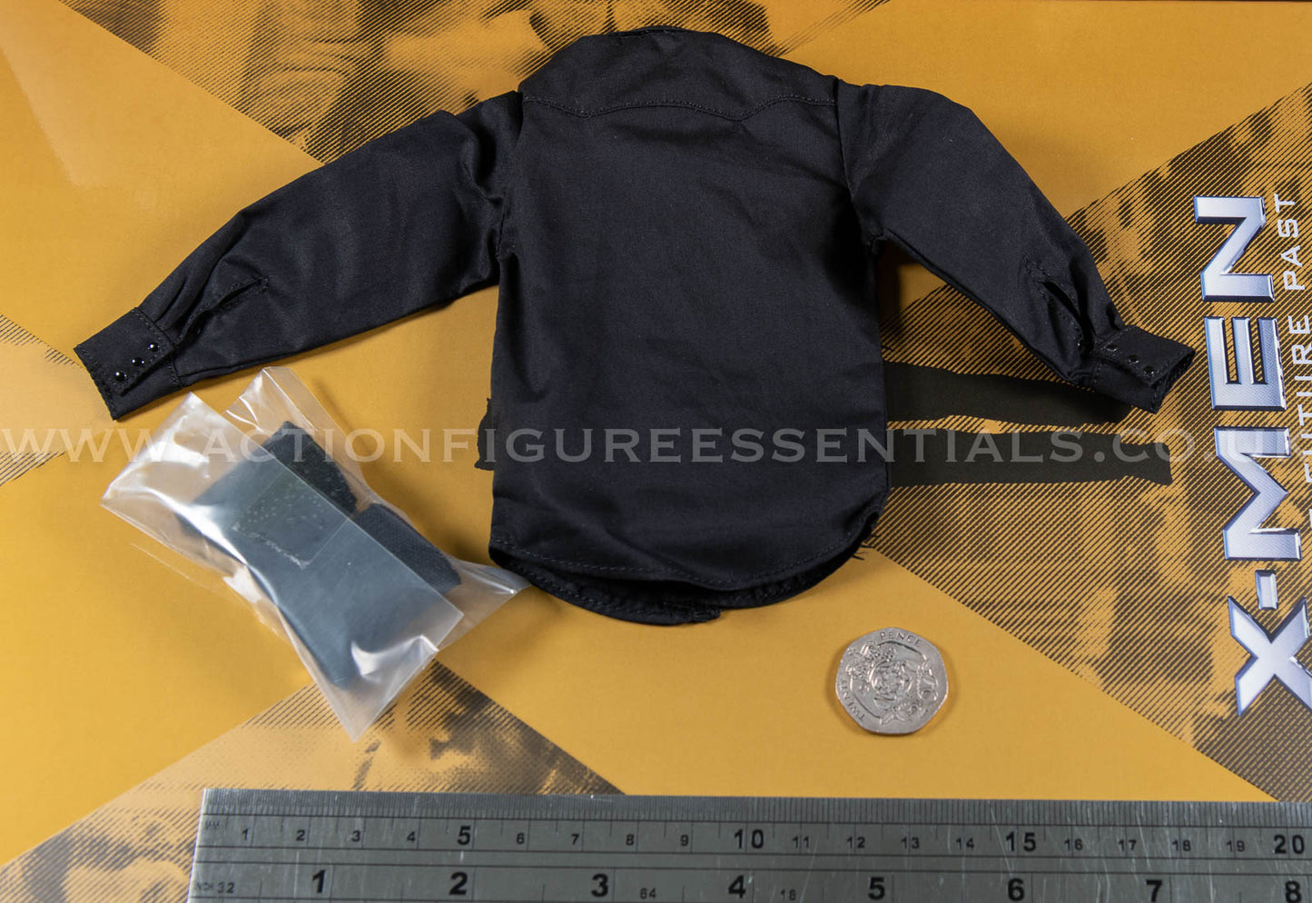 Hot Toys - Wolverine - Black Shirt - Hugh Jackman - 1973 - MMS660 Deluxe 1:6 Loose Parts